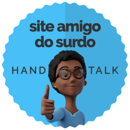 Site amigo do surdo - Hand Talk